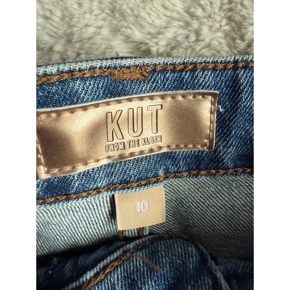 KUT Jean Cutoff Jean Shorts Size 10 - Picture 4 of 5
